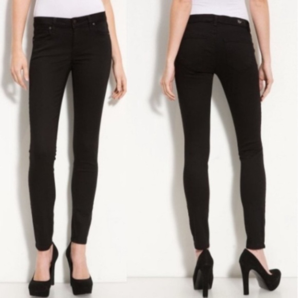 Paige Black Verdugo Ultra Skinny Black Jeans